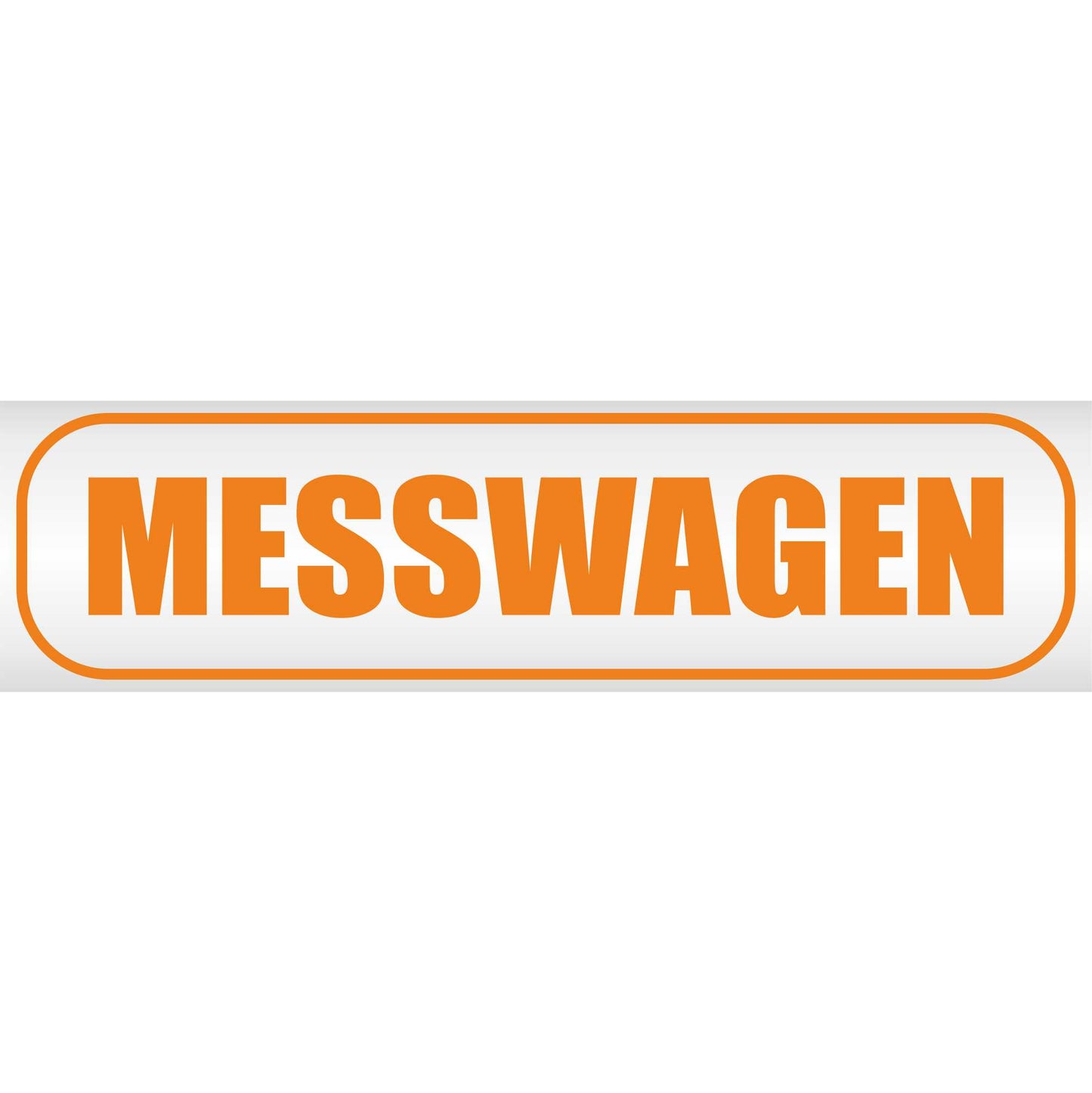 Magnetschild - Messwagen - Magnetfolie für Auto - LKW - Truck - Baustelle - Firma