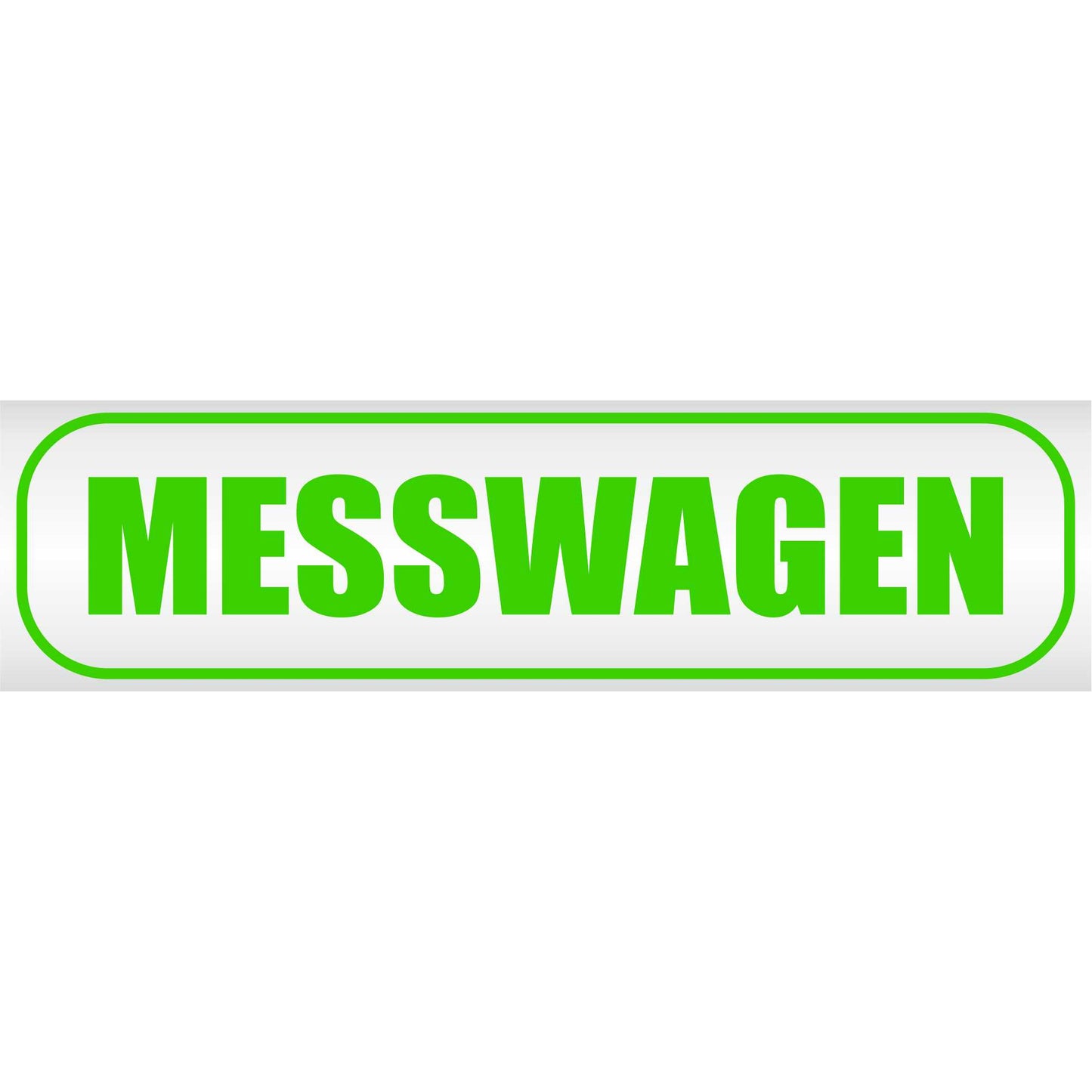 Magnetschild - Messwagen - Magnetfolie für Auto - LKW - Truck - Baustelle - Firma