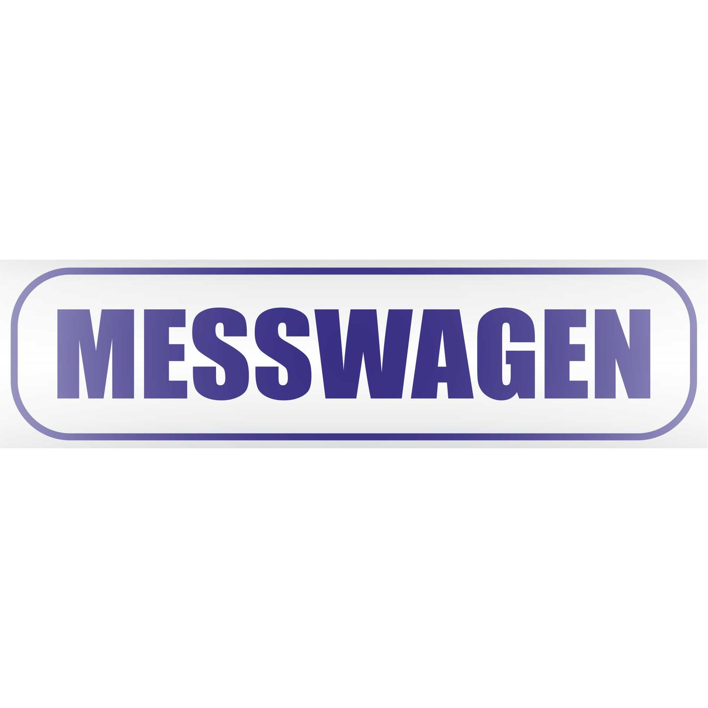 Magnetschild - Messwagen - Magnetfolie für Auto - LKW - Truck - Baustelle - Firma