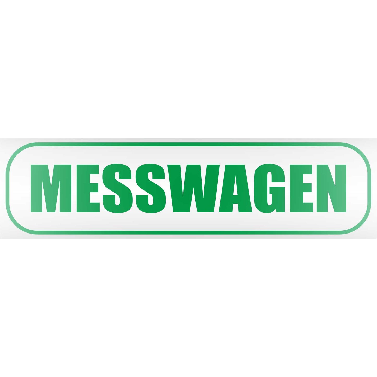 Magnetschild - Messwagen - Magnetfolie für Auto - LKW - Truck - Baustelle - Firma