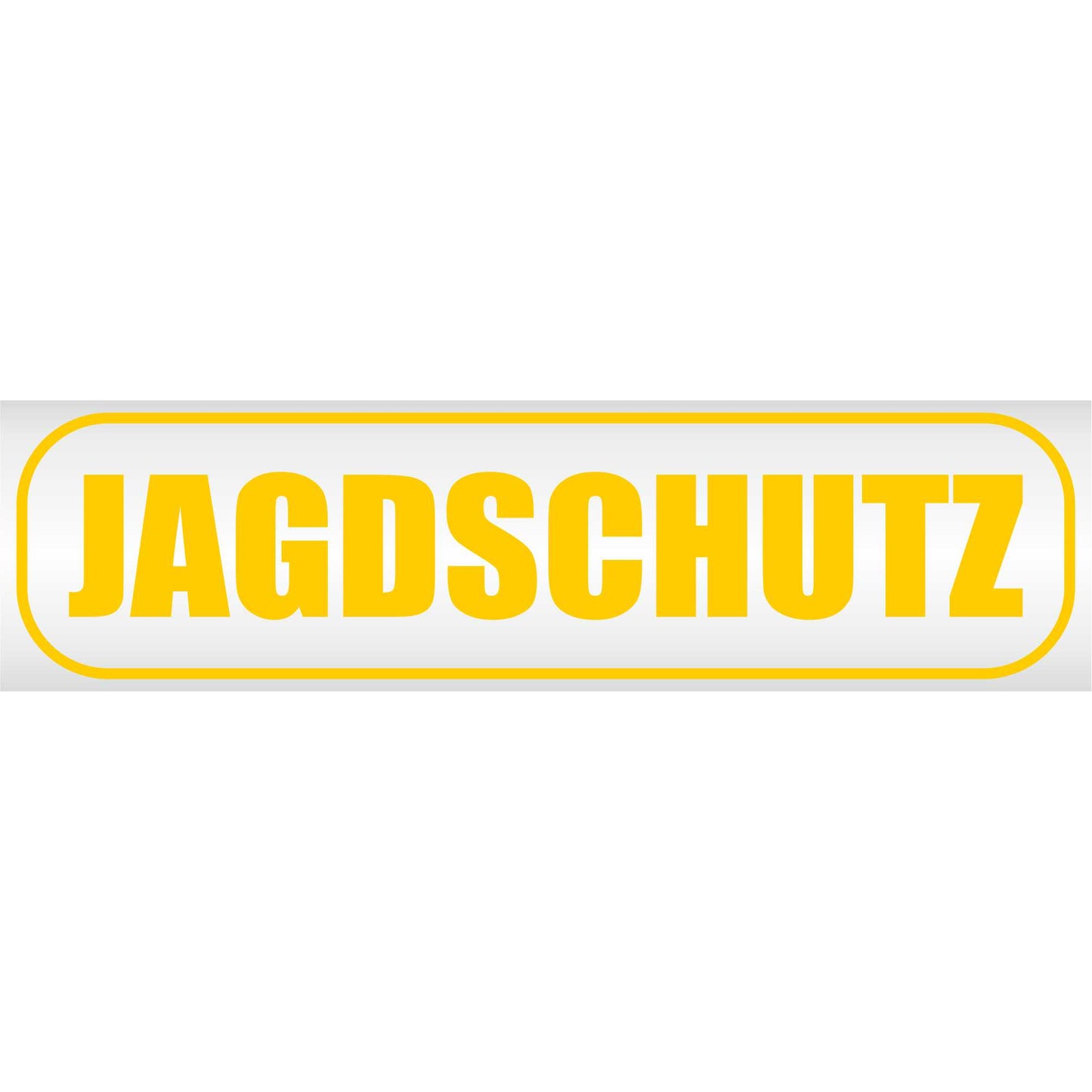 Magnetschild - JAGDSCHUTZ - Magnetfolie für Auto - LKW - Truck - Baustelle - Firma