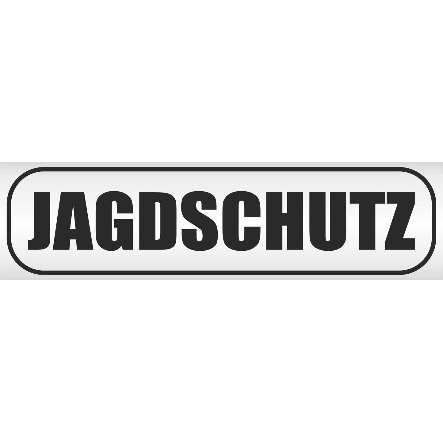 Magnetschild - JAGDSCHUTZ - Magnetfolie für Auto - LKW - Truck - Baustelle - Firma