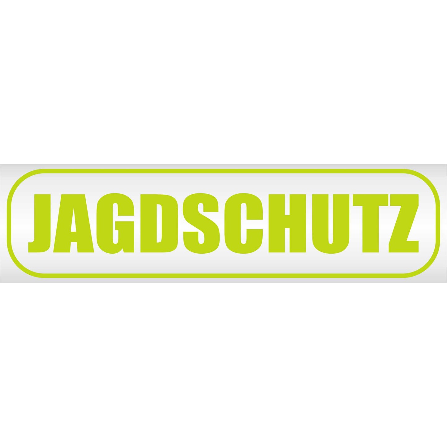 Magnetschild - JAGDSCHUTZ - Magnetfolie für Auto - LKW - Truck - Baustelle - Firma