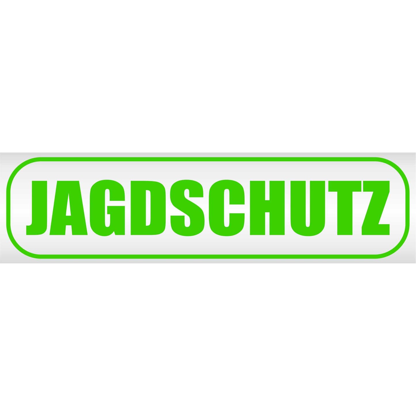 Magnetschild - JAGDSCHUTZ - Magnetfolie für Auto - LKW - Truck - Baustelle - Firma