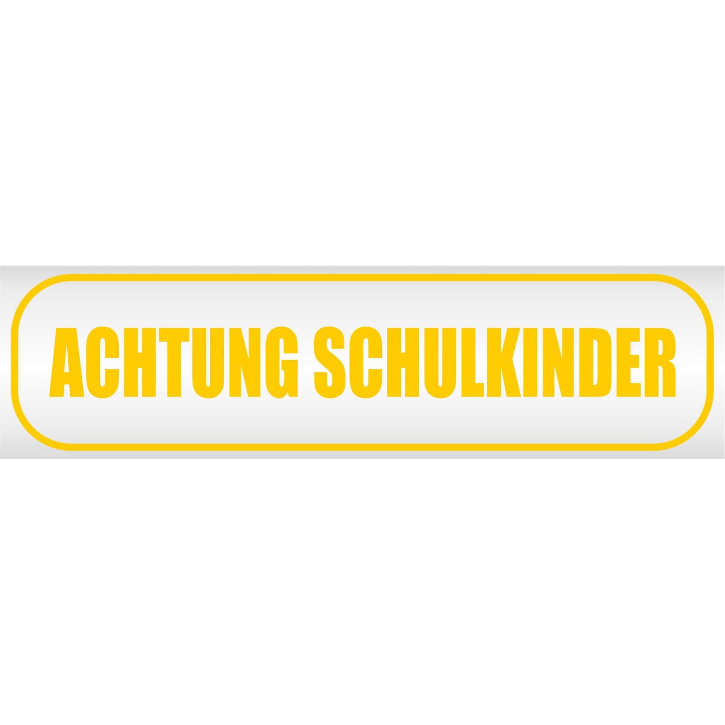 Magnetschild - Achtung Schulkinder - Magnetfolie für Auto - LKW - Truck - Baustelle - Firma