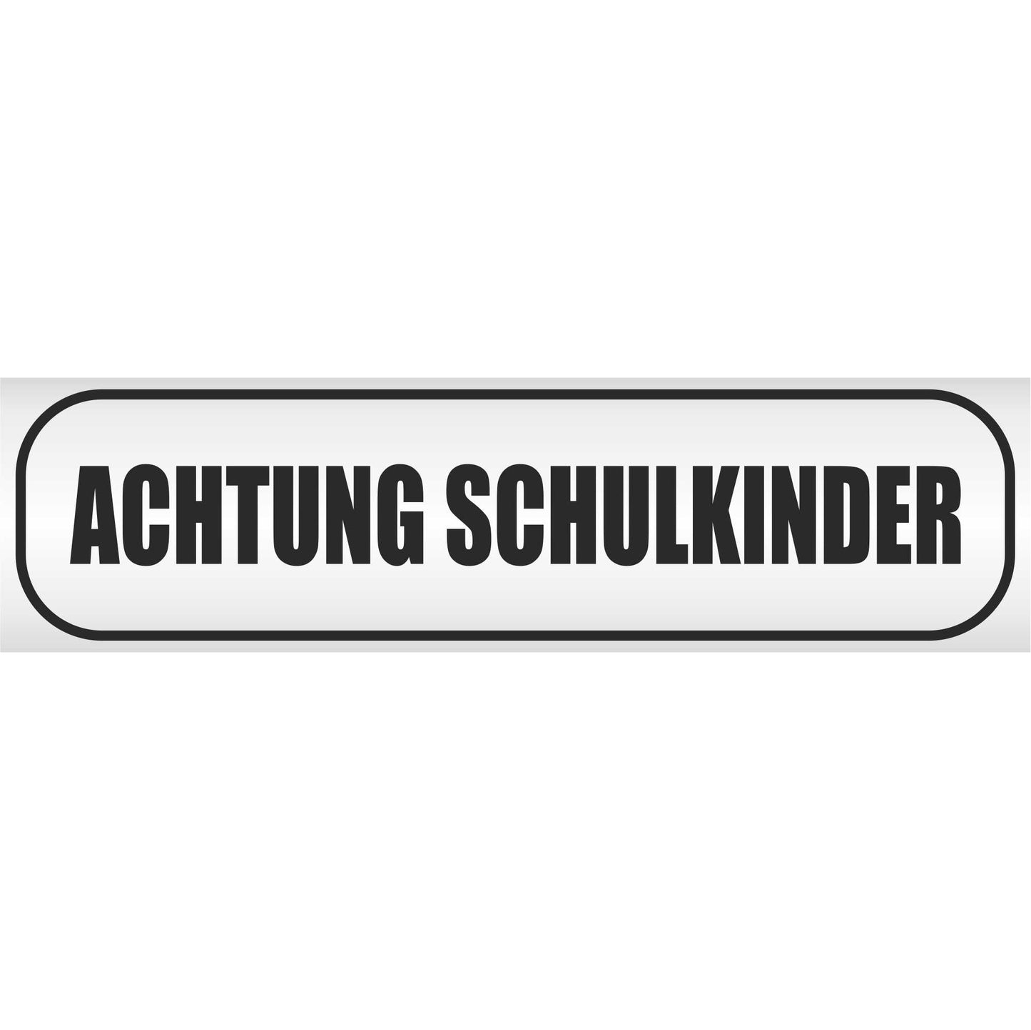 Magnetschild - Achtung Schulkinder - Magnetfolie für Auto - LKW - Truck - Baustelle - Firma