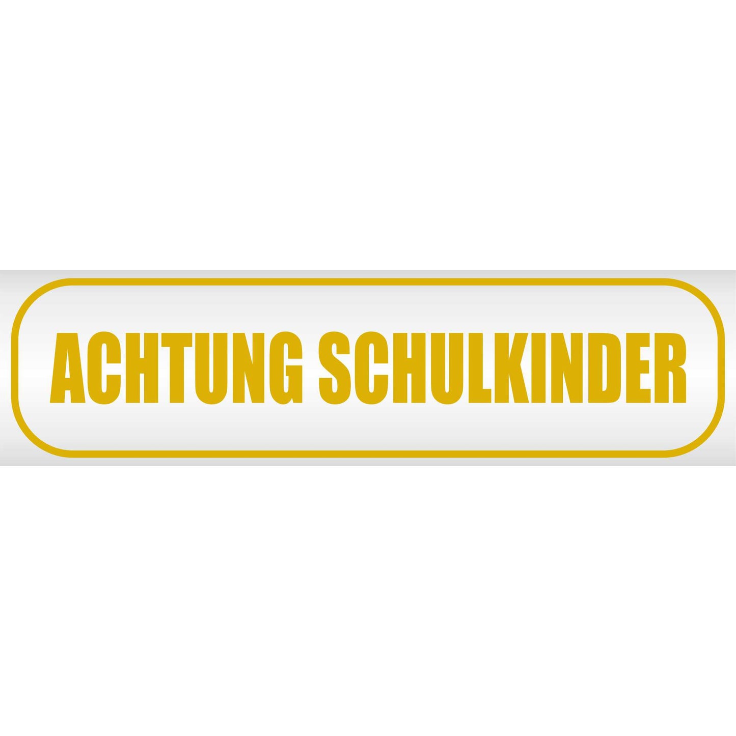 Magnetschild - Achtung Schulkinder - Magnetfolie für Auto - LKW - Truck - Baustelle - Firma