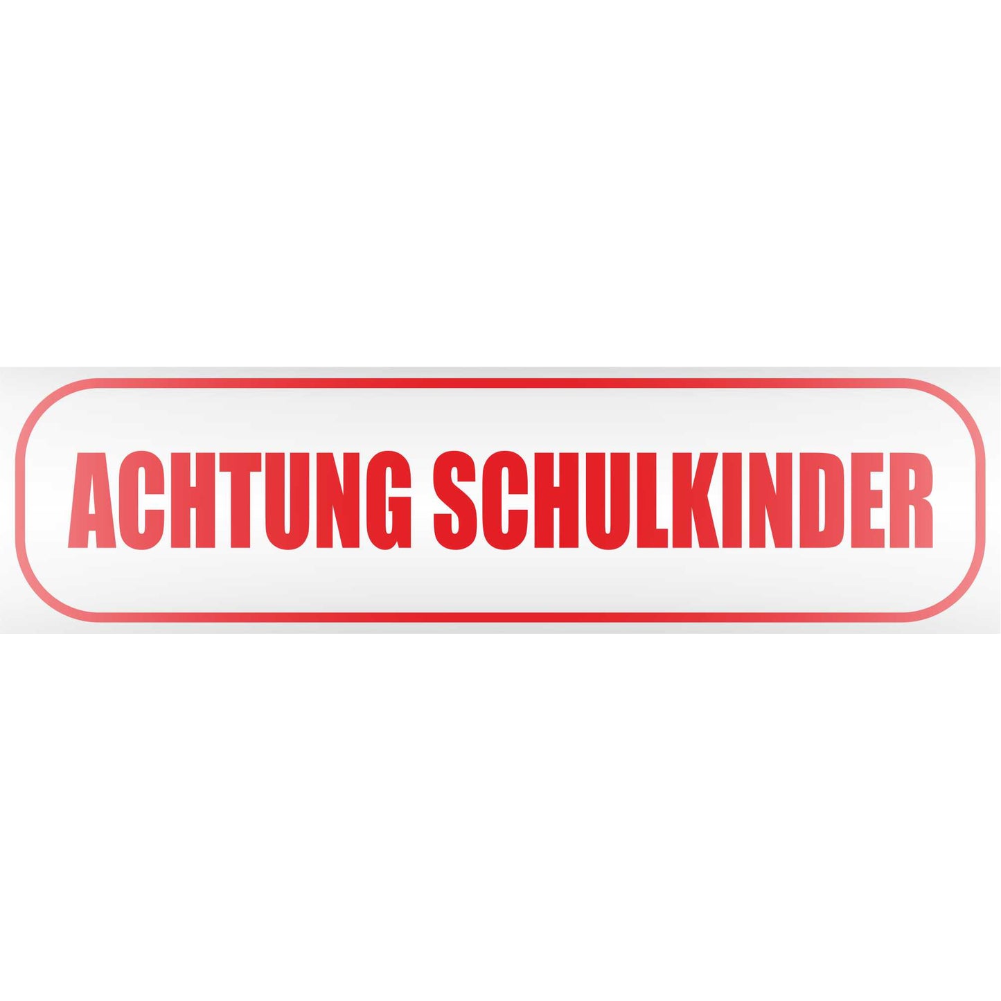 Magnetschild - Achtung Schulkinder - Magnetfolie für Auto - LKW - Truck - Baustelle - Firma