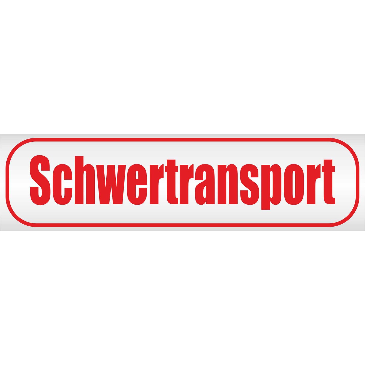 Magnetschild - Schwertransport - Magnetfolie für Auto - LKW - Truck - Baustelle - Firma