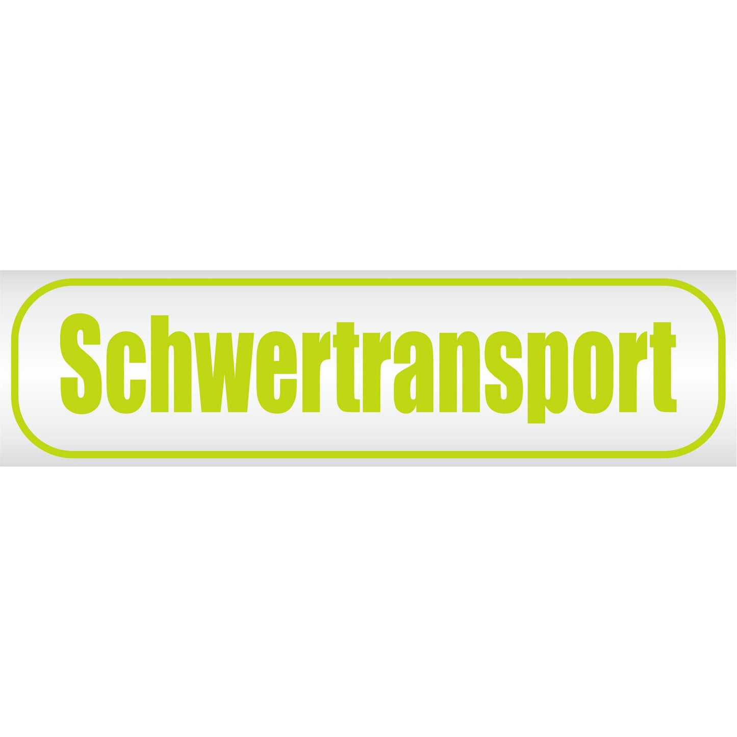 Magnetschild - Schwertransport - Magnetfolie für Auto - LKW - Truck - Baustelle - Firma