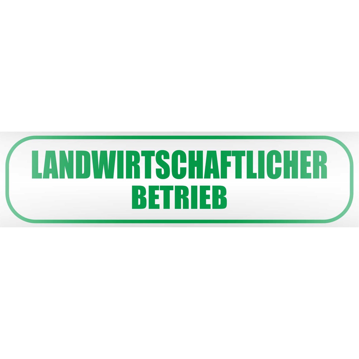 Magnetschild - Landwirtschaftlicher BETRIEB - Magnetfolie für Auto - LKW - Truck - Baustelle - Firma