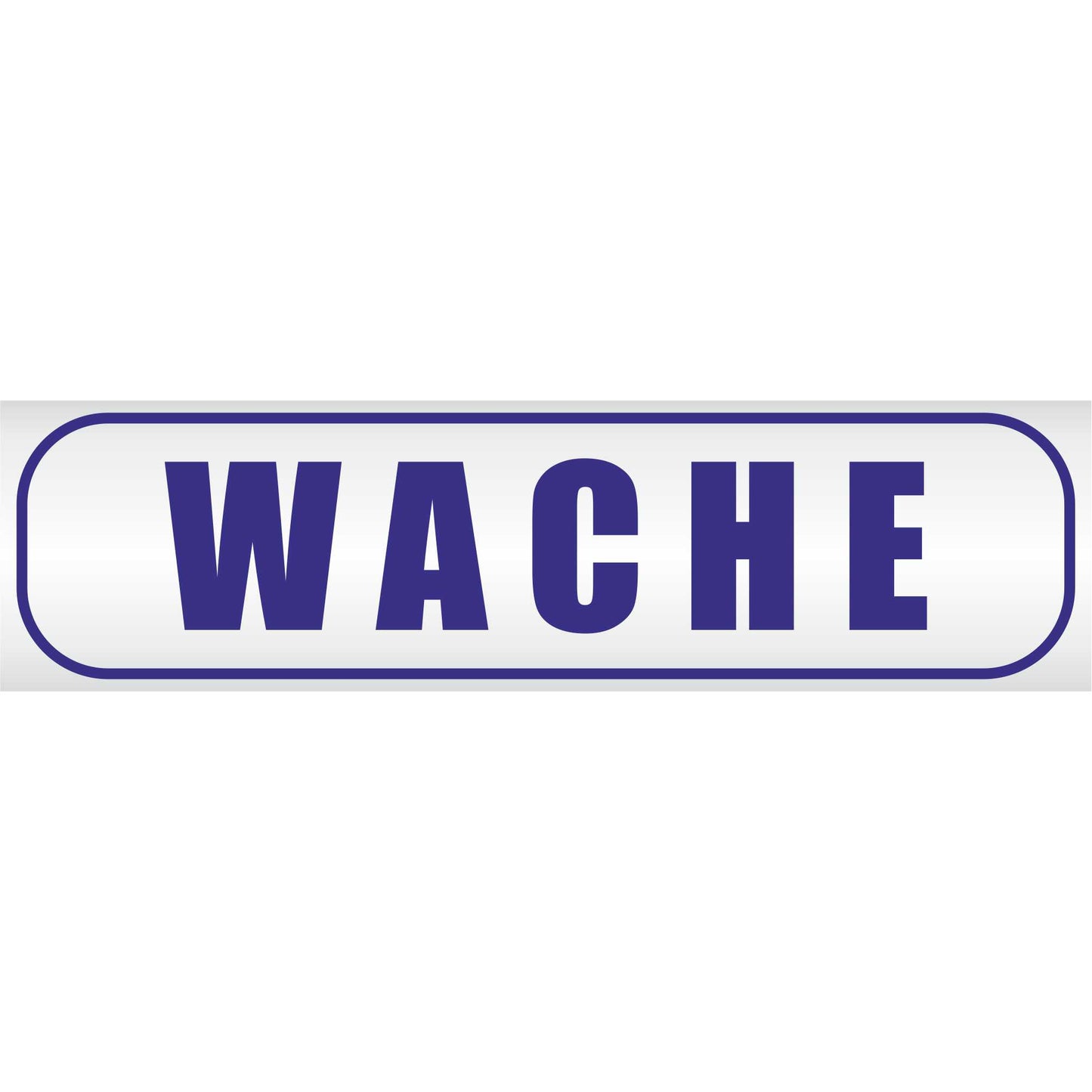 Magnetschild - Wache Streife - Magnetfolie für Auto - LKW - Truck - Baustelle - Firma