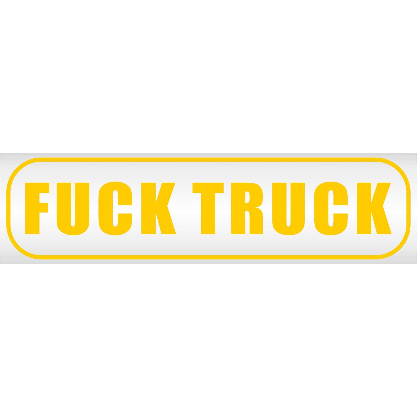 Magnetschild - Fuck truck Bangbus - Magnetfolie für Auto - LKW - Truck - Baustelle - Firma
