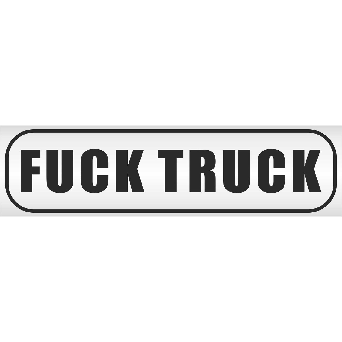 Magnetschild - Fuck truck Bangbus - Magnetfolie für Auto - LKW - Truck - Baustelle - Firma