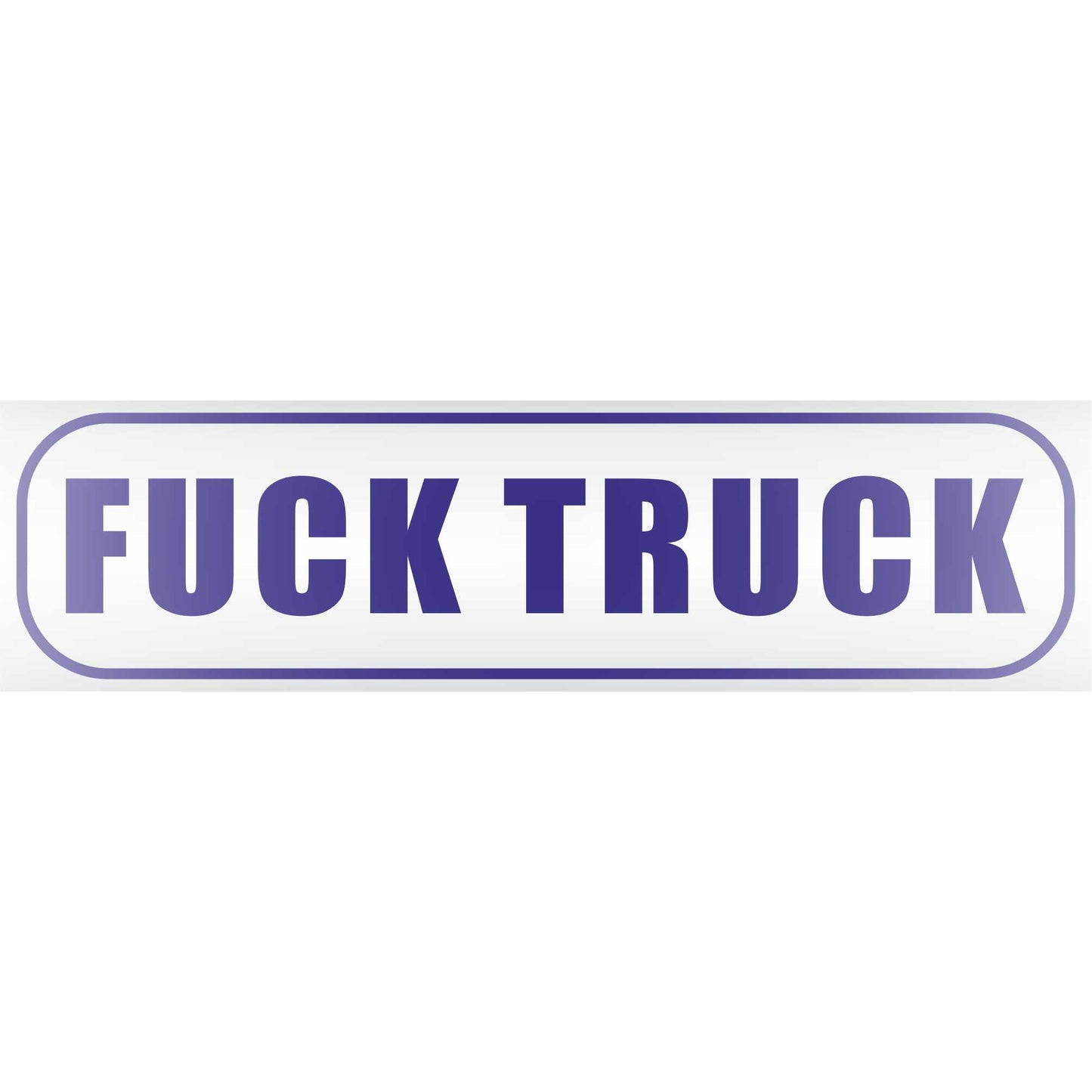 Magnetschild - Fuck truck Bangbus - Magnetfolie für Auto - LKW - Truck - Baustelle - Firma